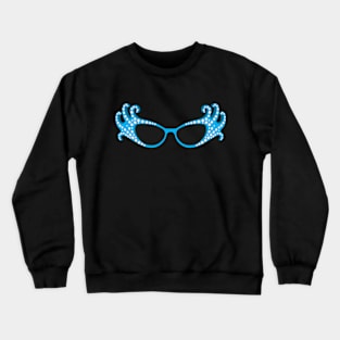 Cyan Glasses Edna Crewneck Sweatshirt